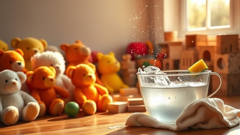 toy cleaning before holidays