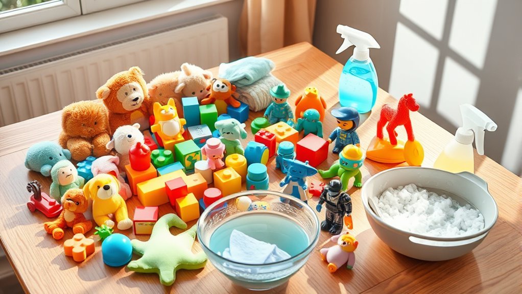 toy material cleaning methods
