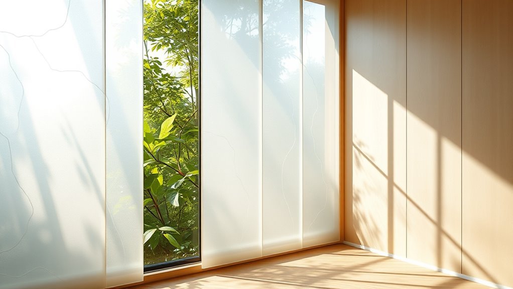 translucent panels enhance light