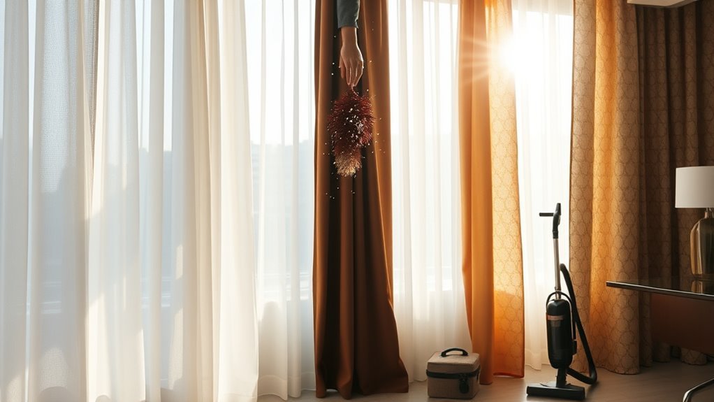 types of office curtains