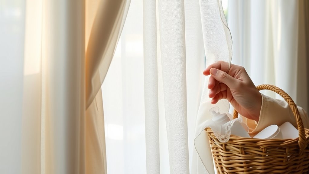 understanding curtain fabric care