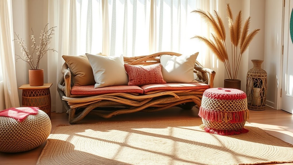 unique sustainable artisanal seating