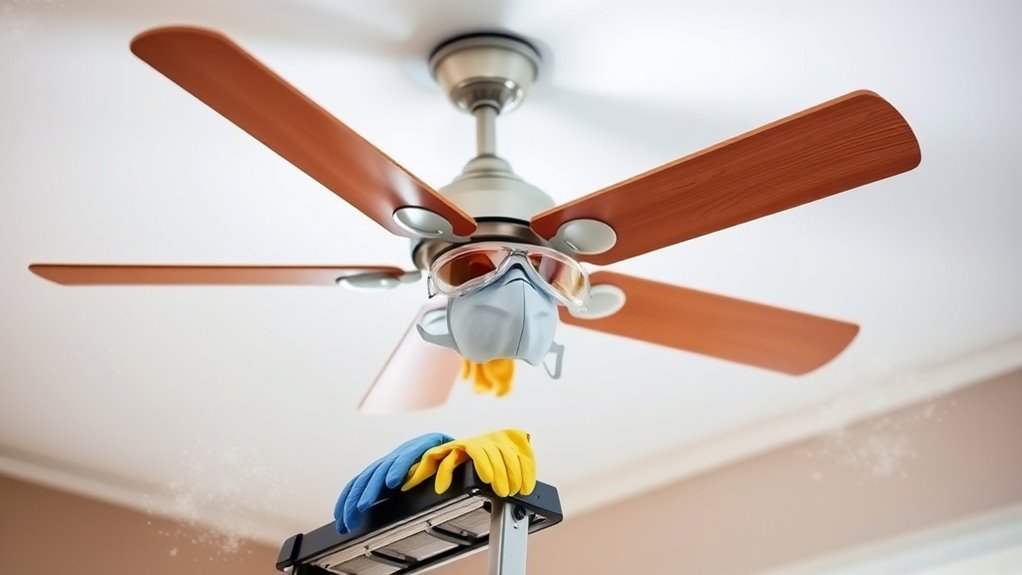 unplug clean safely protect