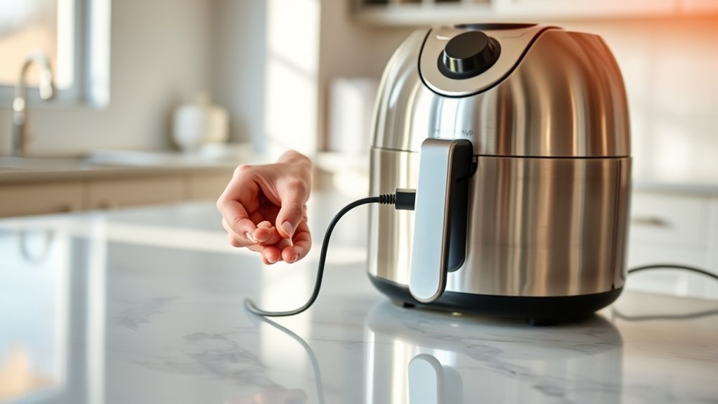 unplug safely for safety