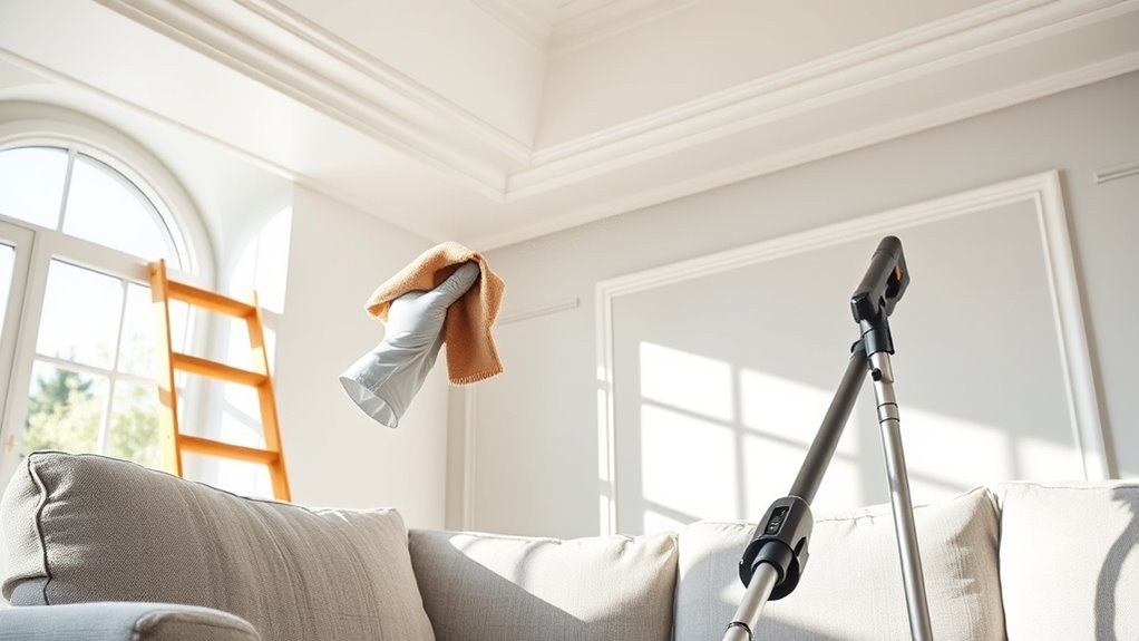 upholstery ceiling cleaning tips