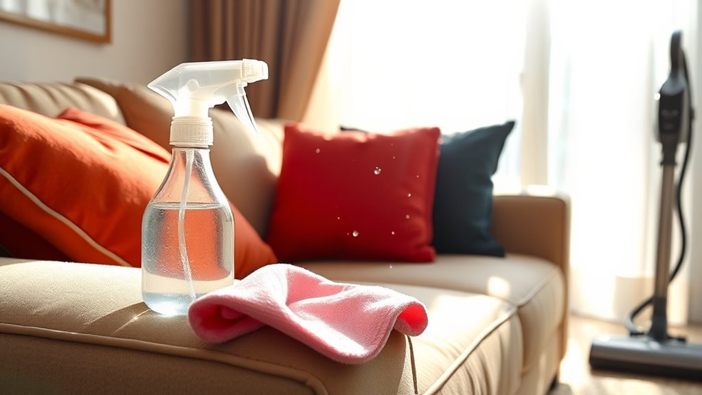 upholstery germ cleaning methods
