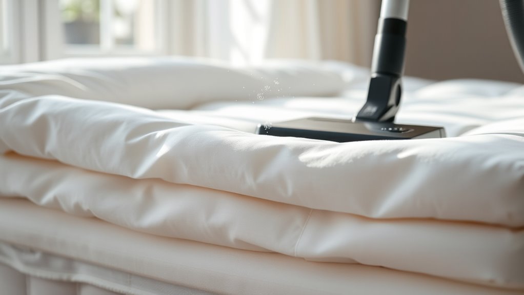 vacuum mattress for cleanliness