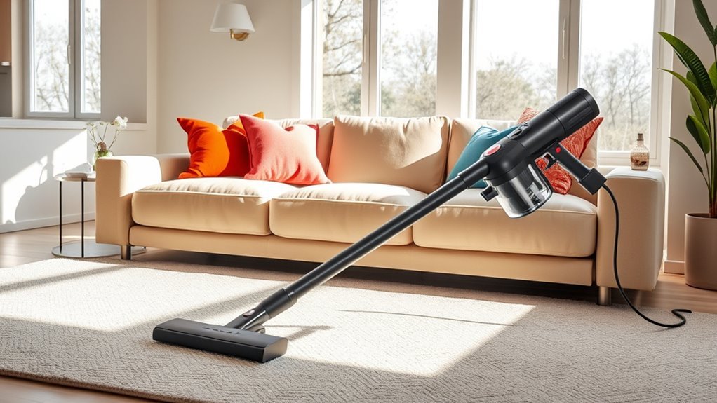 vacuum regularly for maintenance