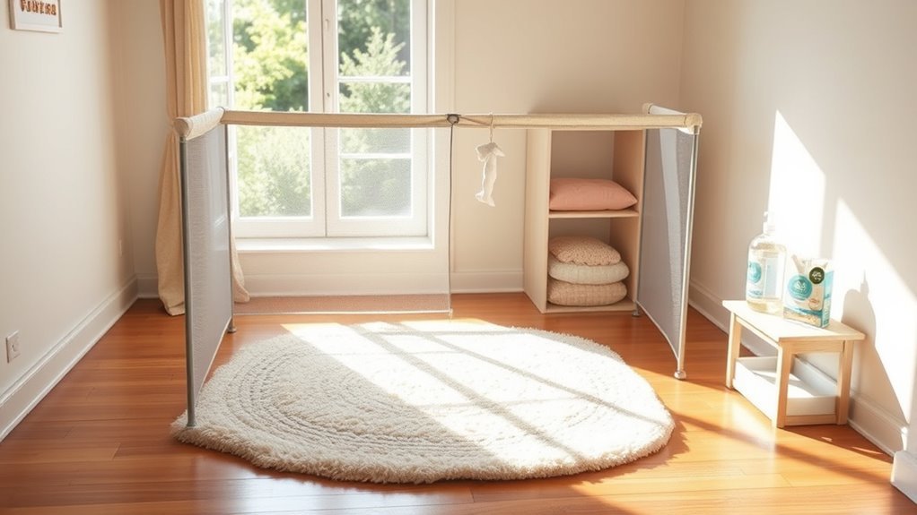 ventilate and dry playpen