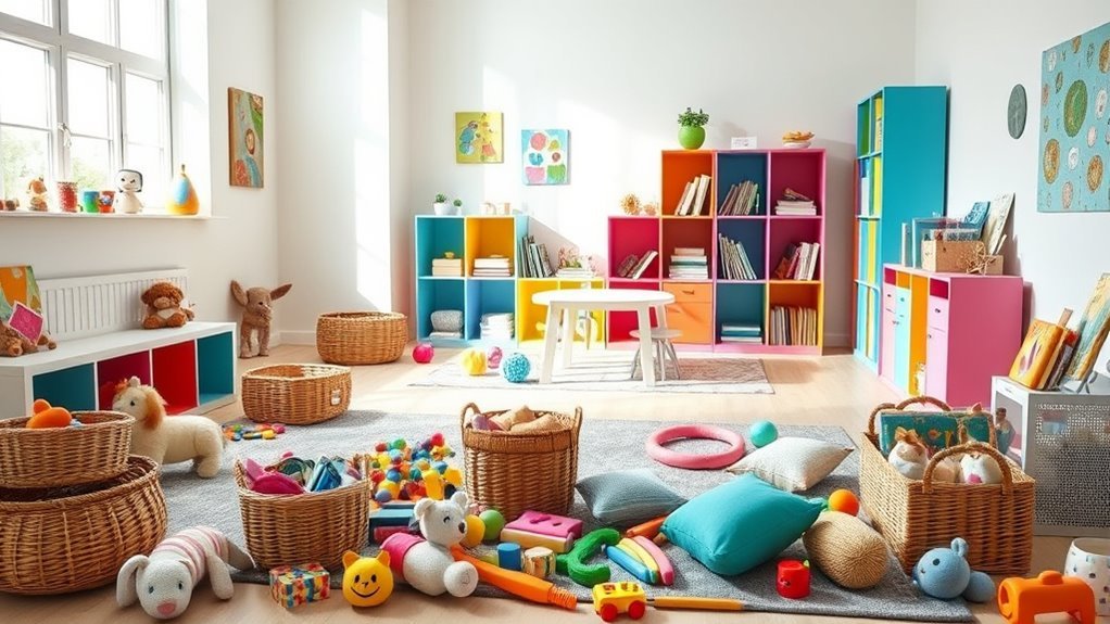 versatile accessible toy storage