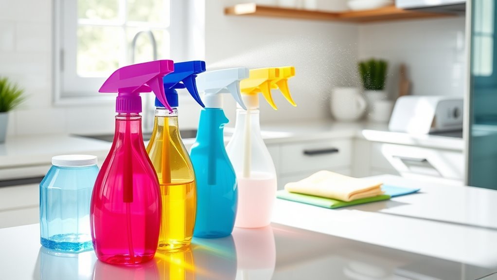 versatile gentle kitchen cleaners