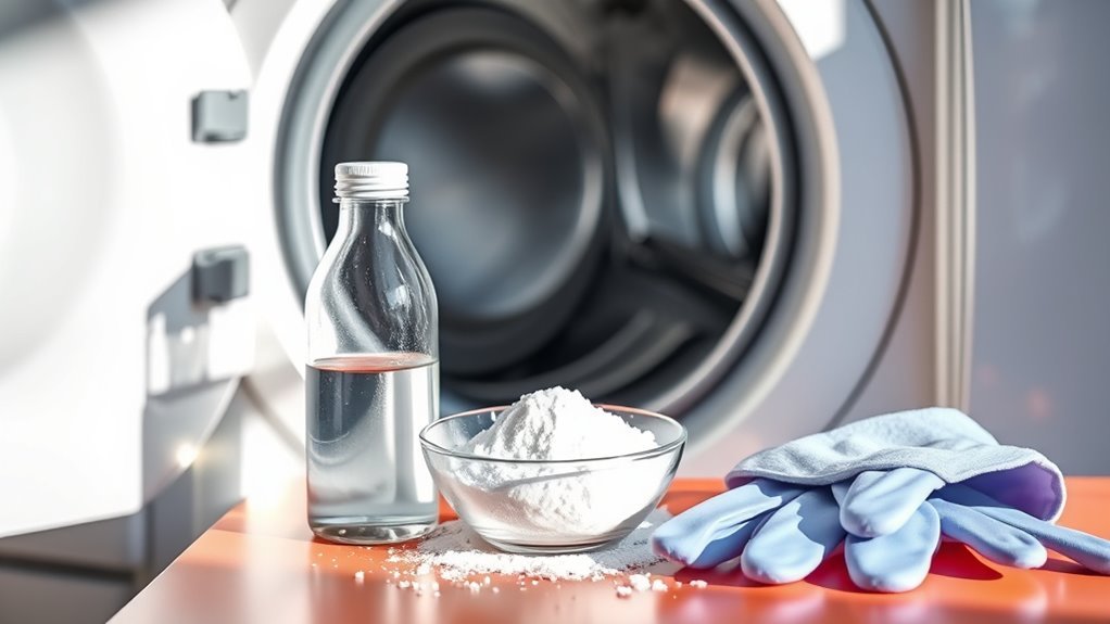 vinegar and baking soda cleaning
