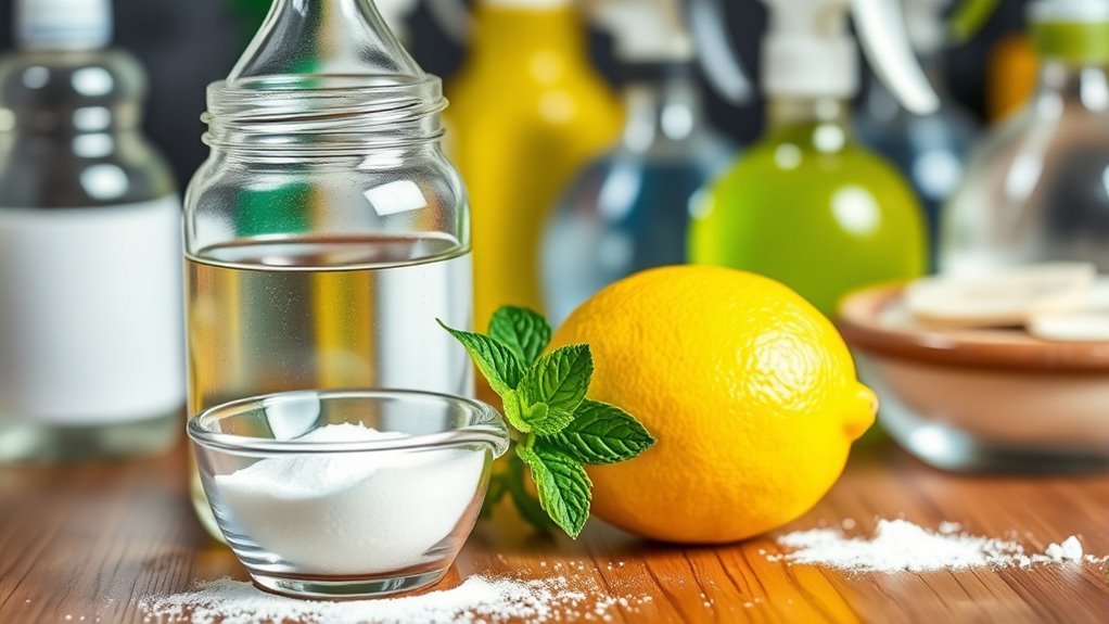 vinegar and baking soda