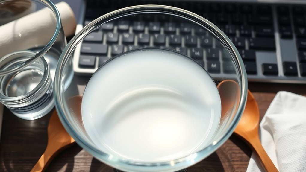 vinegar keyboard cleaner recipe