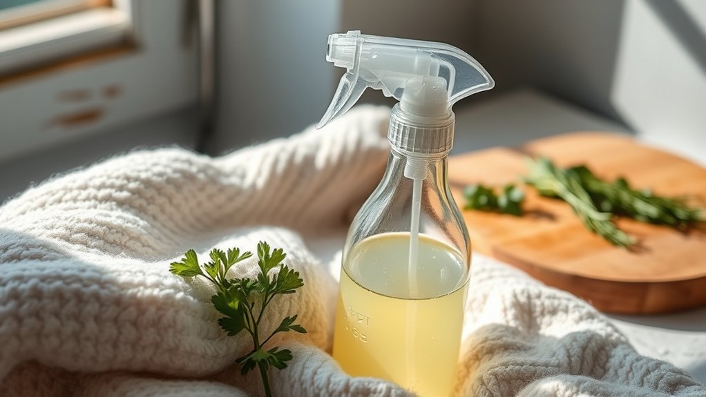 vinegar water cleaning solution recipe
