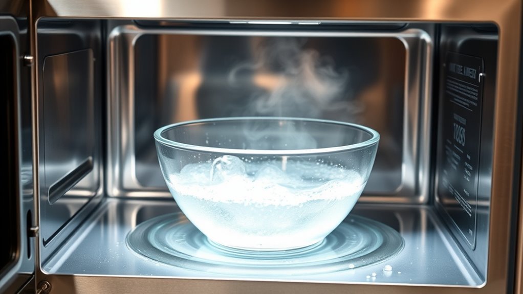 vinegar water steam cleaning solution