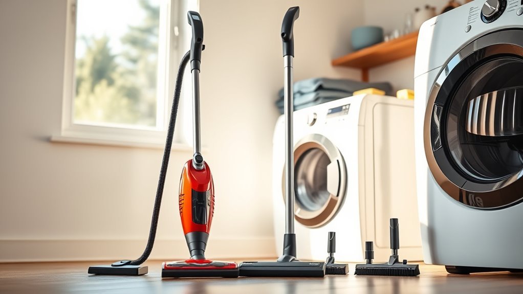 washer compatible vacuum features
