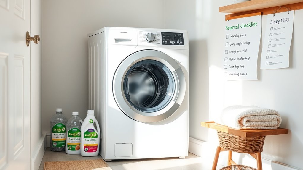 washer seasonal maintenance tips