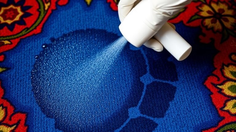 washer stains carpet removal