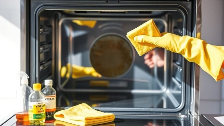 washer stains oven removal