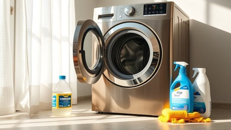 washer weekly cleaning schedule