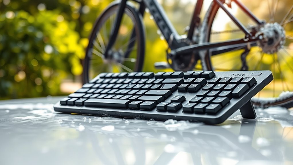 water resistant keyboard benefits maintenance