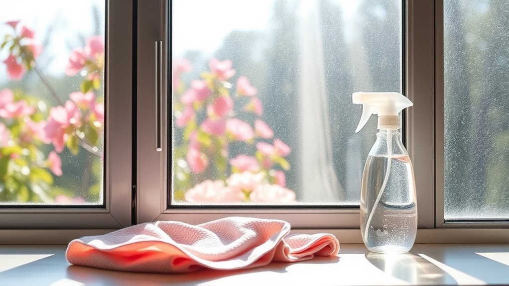 weekly glass cleaning benefits