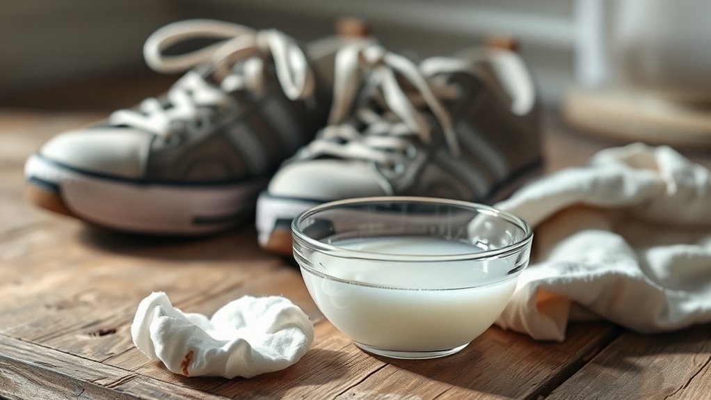 white vinegar odor removal