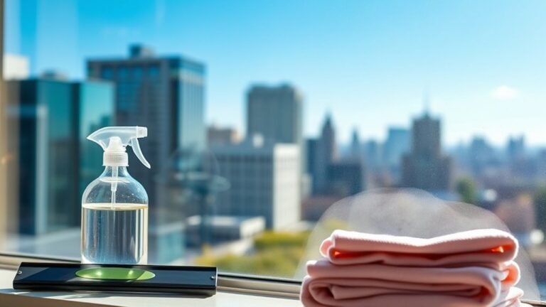 window business cleaning tasks
