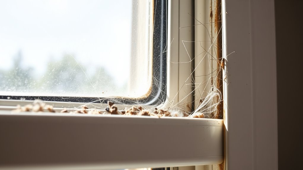 window track and frame maintenance