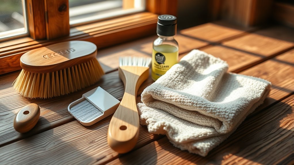 wood cleaning essential tools