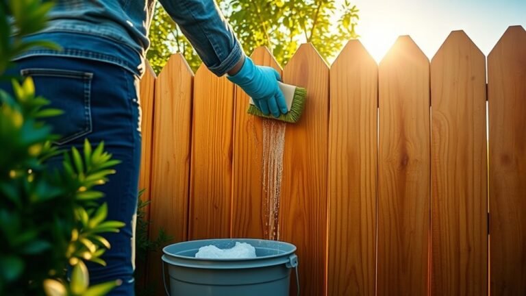 wooden fence care tips
