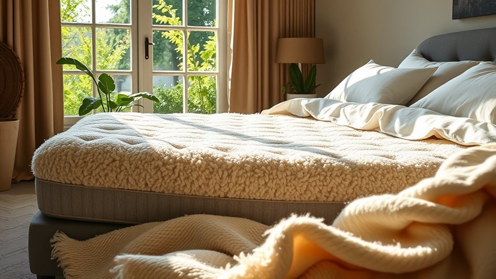 wool mattresses regulate temperature