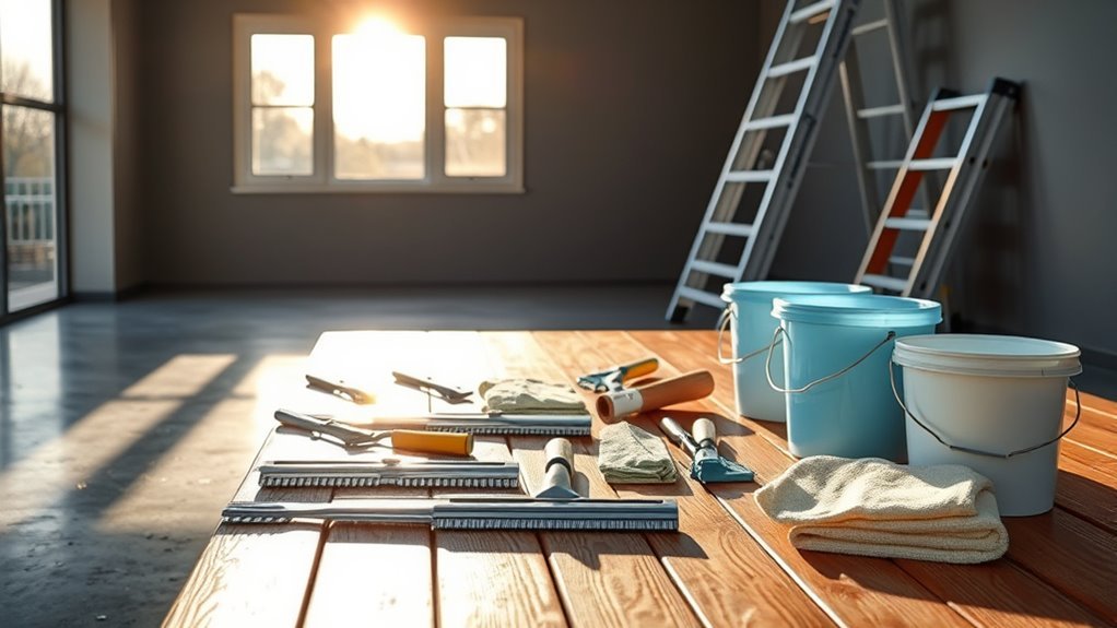worksite and equipment preparation