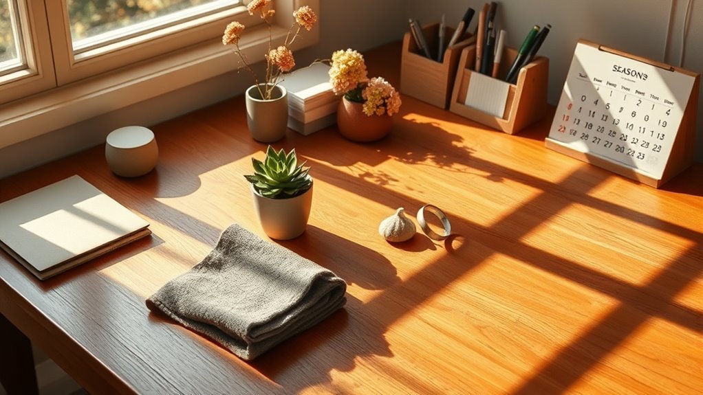 year round desk care strategies