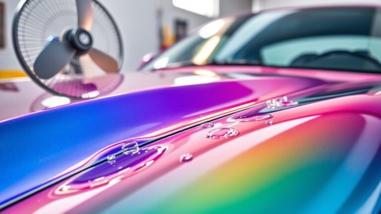 accelerate clear coat drying