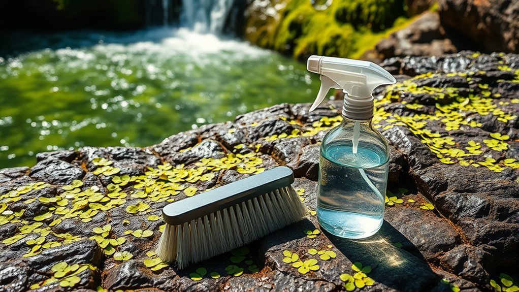 algae cleaning tools needed