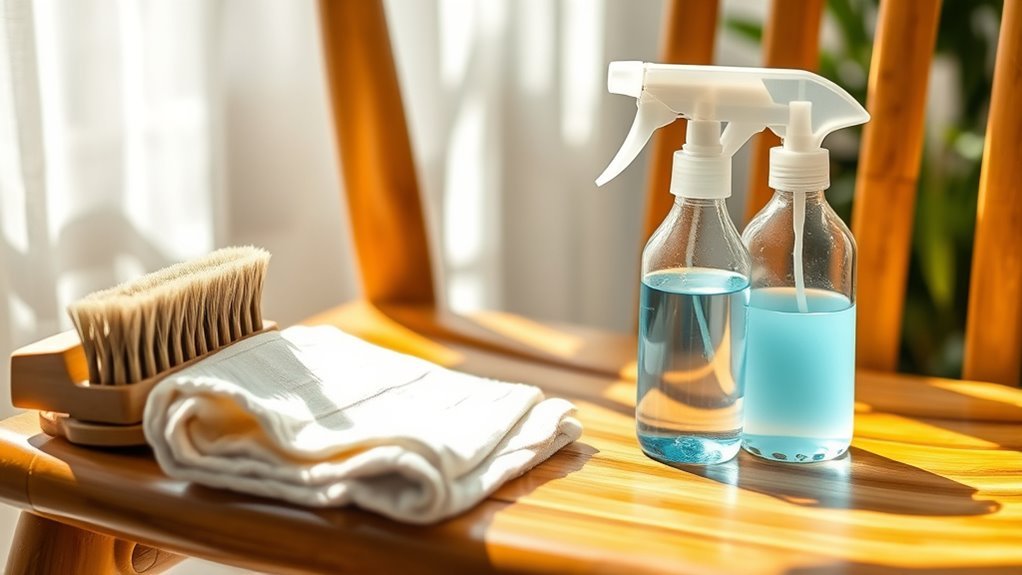 bamboo furniture cleaning essentials