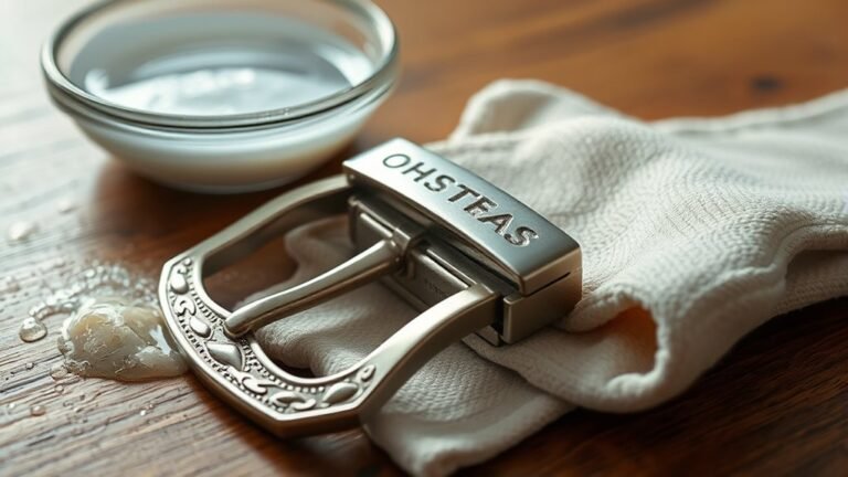 belt buckle cleaning guide