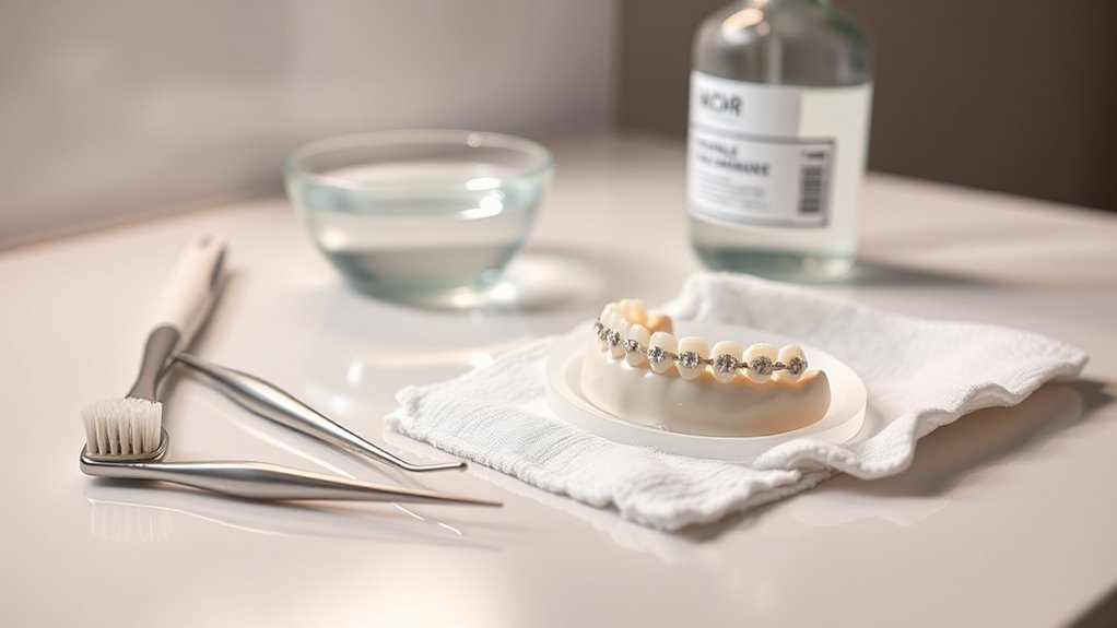 braces maintenance tools and cleaners