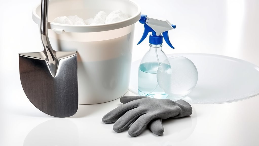 calcium chloride brine cleanup