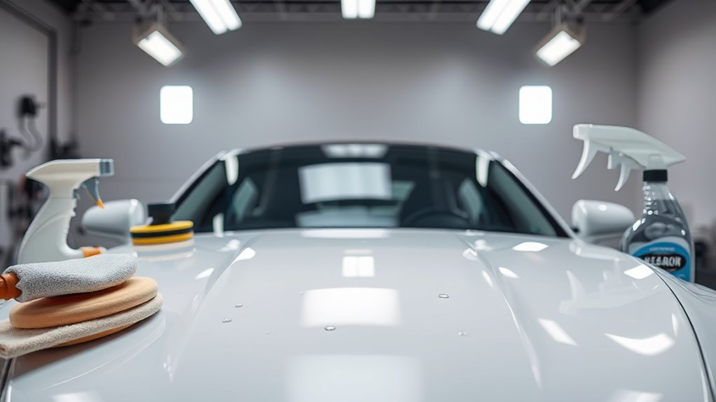 car cleaning and inspection