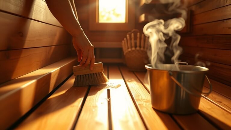 cedar sauna cleaning guide