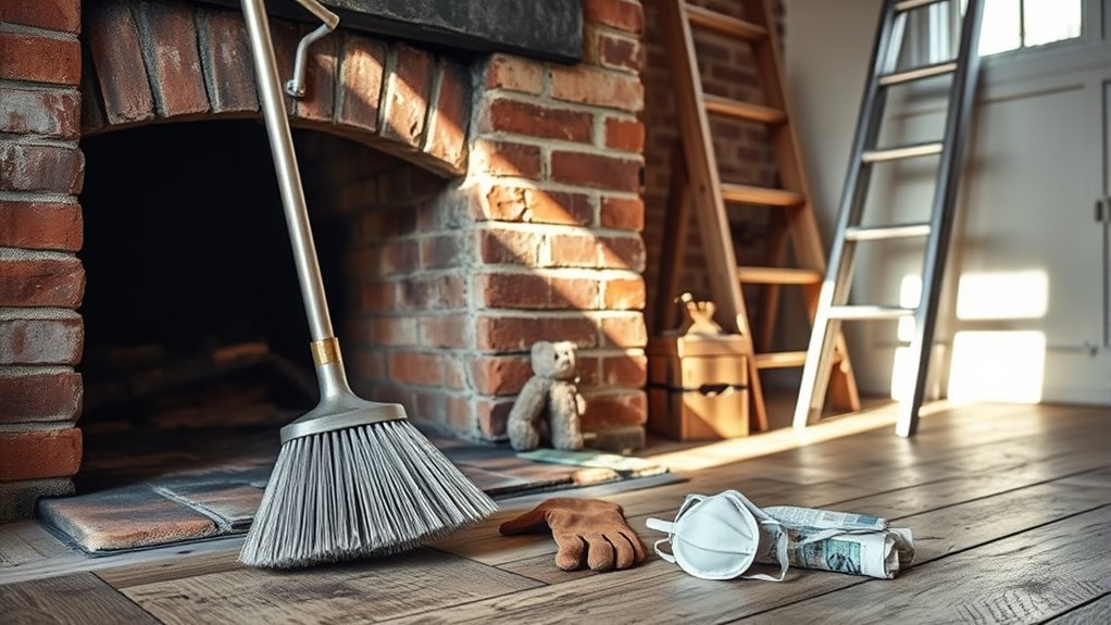 chimney cleaning preparation tips