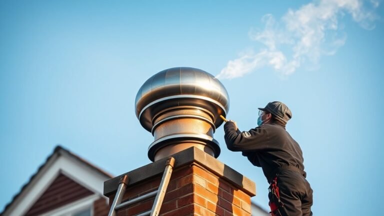 chimney cleaning time estimate