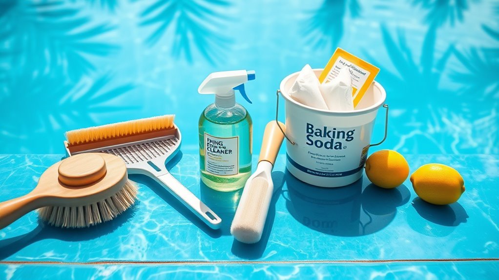 chlorine free pool cleaning tools