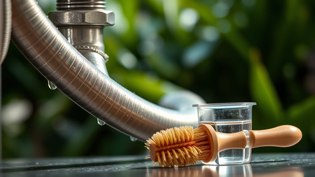 clean ac drain line regularly