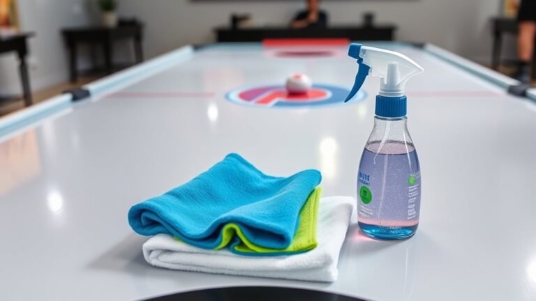 clean air hockey table