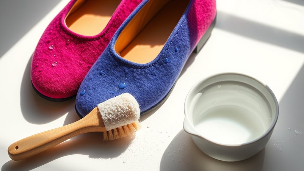 clean and maintain felt