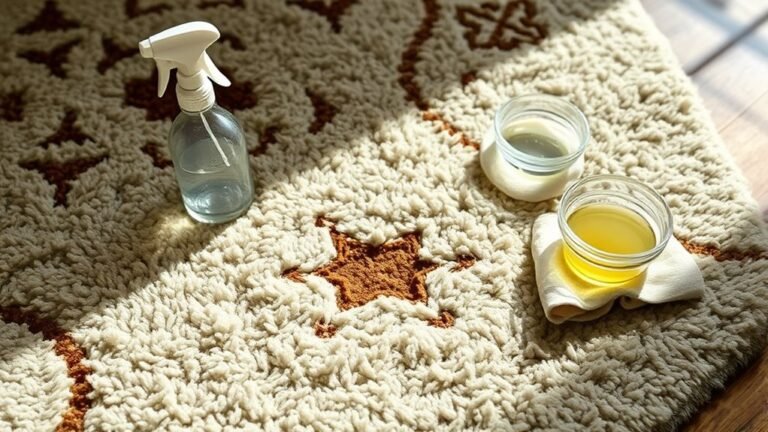 clean dried dog urine